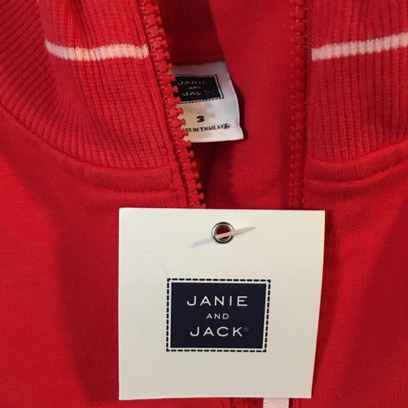 Janie & Jack Red NWT Dress - Size 3 - Picture 3 of 7